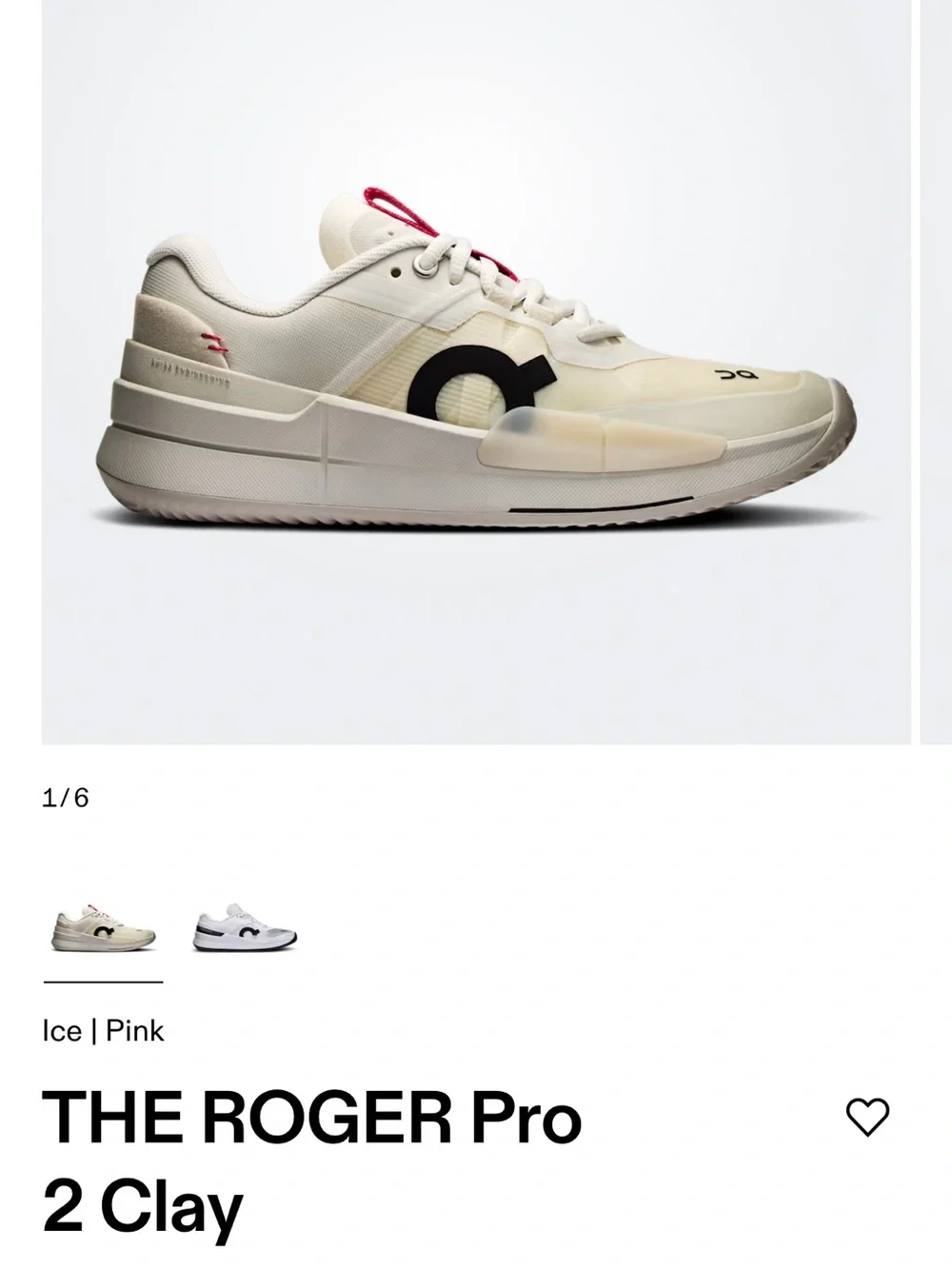 On Running Kids White Sneakers with Pink Tongue Accents